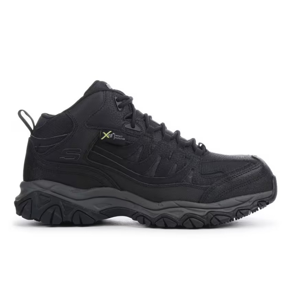Men's‎ Size 11 - Skechers Work Holdridge Carbon Nano Toe Work Black Boots 200355